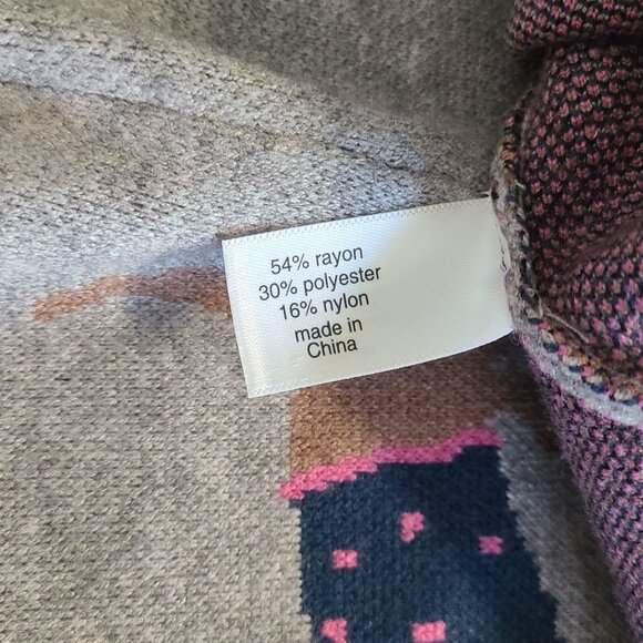 Astrologie Dachshund Puppy Intarsia Knit Sweater Weiner Dog NEW Lg Novelty - Picture 8 of 9